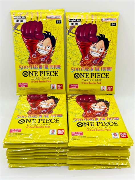 Lot of (17) One Piece TCG OP-07 500 Years In The Future Booster Packs