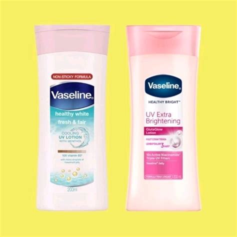 Jual Vaseline Lotion Healthy Bright Uv Extra Brightening Fresh Fair