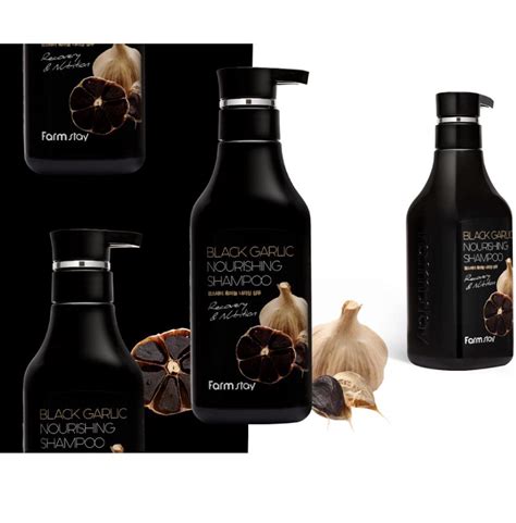 Buy FARM STAY Black Garlic Nourishing Shampoo 530ml (Improve Scalp ...