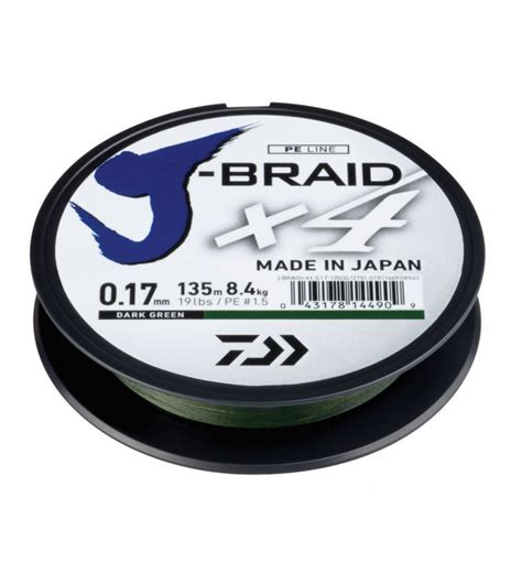 Multifibra Trecciato Mt Jbraid Daiwa X