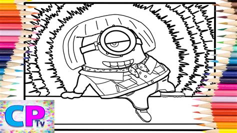 Minions The Rise Of Gru Coloring Pages Cartoon On On Feat Daniel