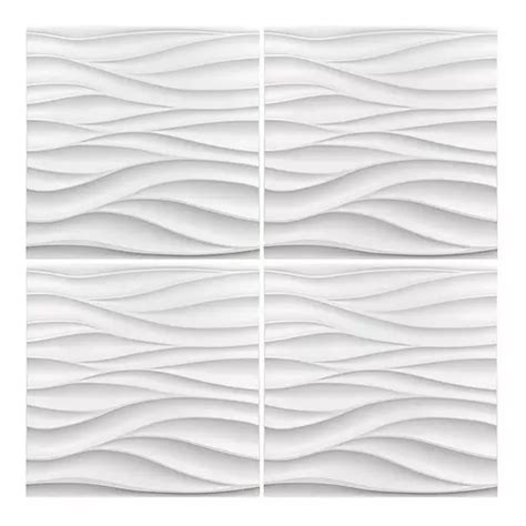 Panel Decorativo D Pvc Pzs M Dise O Ondas Pickone Meses Sin