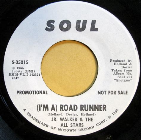 Jr. Walker & The All Stars – (I'm A) Road Runner (1966, Vinyl) - Discogs