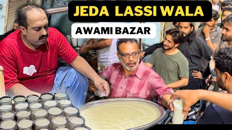 People Fight For Lassi Famous Jeda Lassi In Lahore Food Street