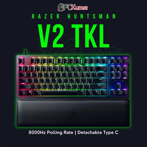 Razer Huntsman V2 Tenkeyless Optical Gaming Keyboard Linear Red Switch Pckumar Infotech