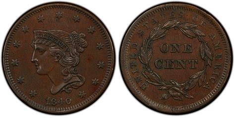 1840 1C N 2 Small Large 18 BN Regular Strike Braided Hair Cent