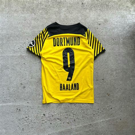 Puma Puma Borussia dortumnd haaland 2020/21 home Jersey | Grailed