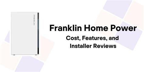 Franklinwh Battery Cost Key Features And Installer Reviews Solar