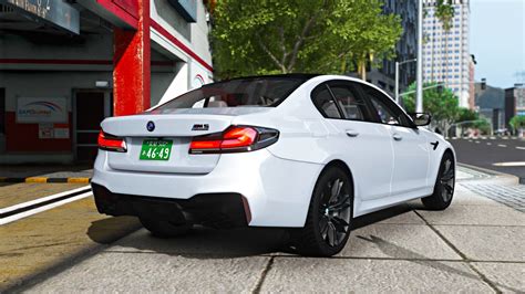 BMW M5 Competition 2021 GTA 5 Gtacarmods