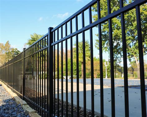 3 Rail Aluminum Fence Greenville Fences