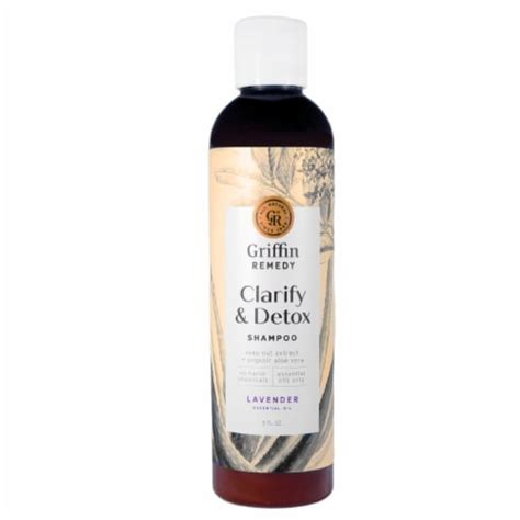 Griffin Remedy Clarify And Detox Shampoo With Soap Nut And Aloe Vera Lavender 8 Ounce 8 Kroger