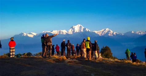 Au D Part De Pokhara Budget Jours Ghorepani Poon Hill Trek