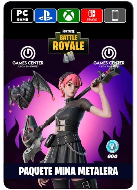 Fortnite Paquete De Inicio Mina Metalera Games Center