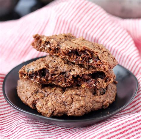 Chocolate Cherry Oatmeal Cookies Karen S Kitchen Stories