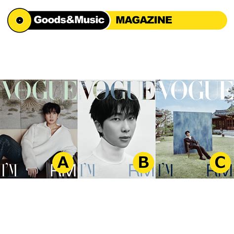 【楽天市場】【ver選択】【店舗限定特典付】【和訳選択】2023年 6月号 Vogue Bts Rm 防弾少年団 ナムジュン バンタン 画報