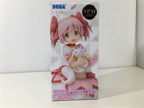 マギアレコード 魔法少女まどかマギカ外伝 スーパープレミアムフィギュア 鹿目まどか Spm セガ キュウベェ Sega まどマギ魔法少女