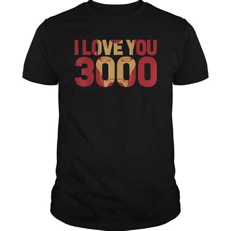 Avengers Endgame Iron Man I Love You T Shirt