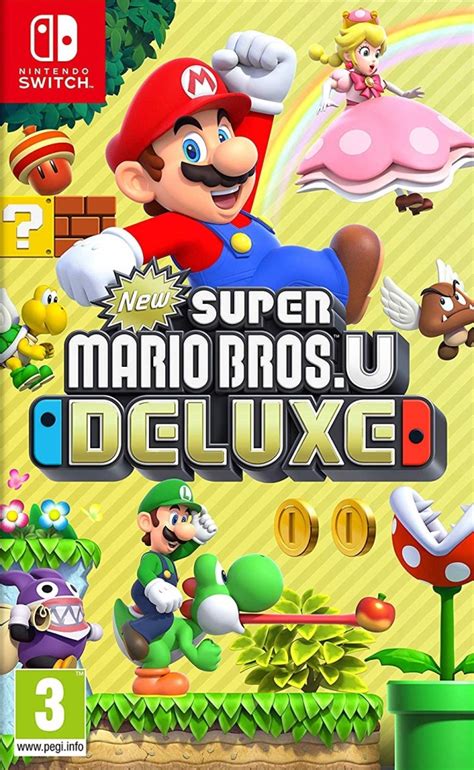 New Super Mario Bros U Deluxe Box Shot For Nintendo Switch Gamefaqs