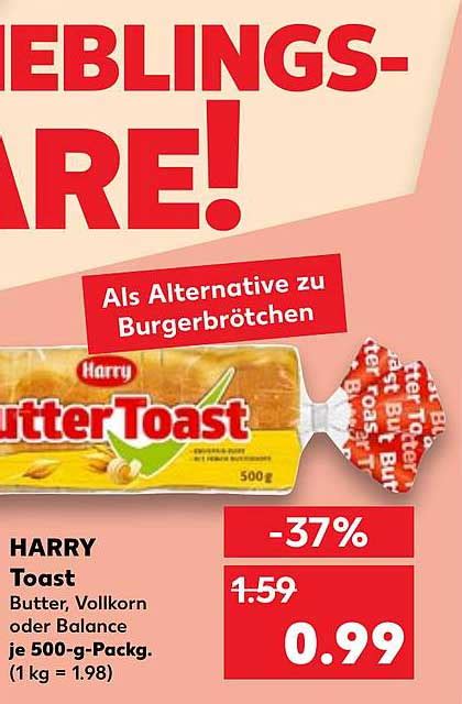 Harry Körner Balance Oder Butter Toast Angebot bei Aktiv Irma