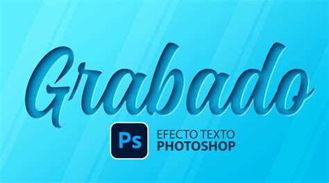 Como Hacer Efecto De Texto Grabado En Photoshop Gratis Y Editable