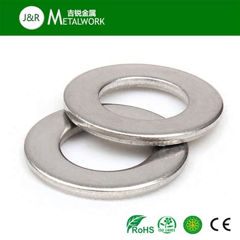 Stainless Steel A2 A4 Flat Washer Din9021 M6 M8 M10 Flat Washer