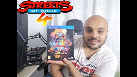 Debrief Gaming Unboxing Street Of Rage 4 Signature Edition YouTube