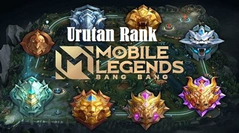 Urutan Rank Mobile Legends Terbaru West