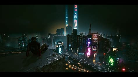 Night City Wallpaper 1080p at Cyberpunk 2077 Nexus - Mods and community