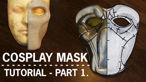 Cosplay Mask Tutorial Part 1 Pattern YouTube