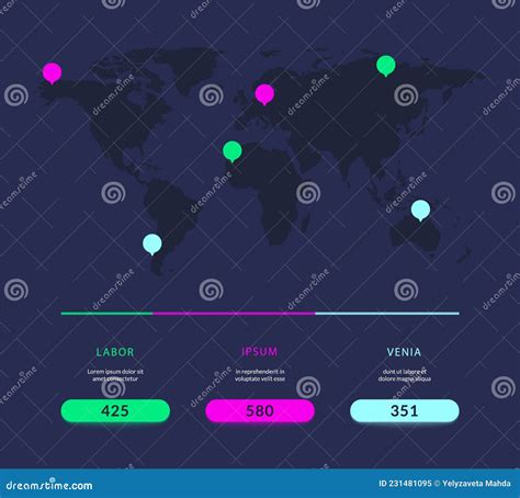 Infograf A De Ui De Tecnolog A Panel De Administraci N Aplicaci N De