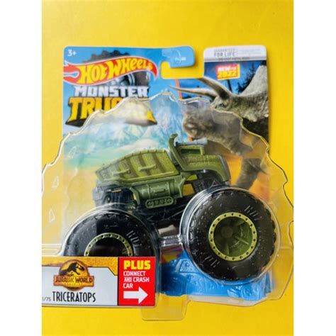 Jual HOTWHEELS HOT WHEELS MONSTER TRUCKS TRUCK TRICERATOPS DINOSAURUS DINO Jakarta Selatan