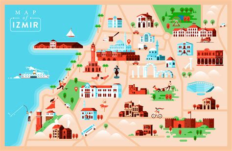 Izmir Map on Behance