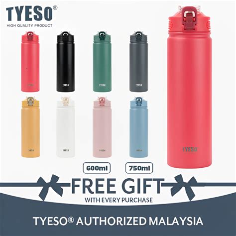 Tyeso Vacuum Insulated Tumbler Bottle With Handle Ml Ml Ts