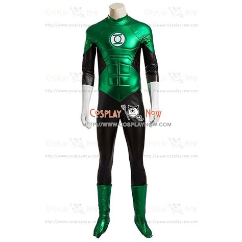 Hal Jordan Costume For Green Lantern Cosplay Jumpsuit Deluxe Outfit