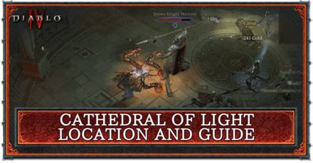 Cathedral Of Light Location And Guide Diablo Game