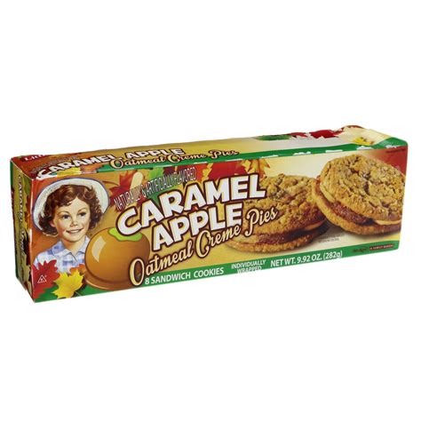 Little Debbie Caramel Apple Oatmeal Creme Pies - Shop Snack Cakes at H-E-B