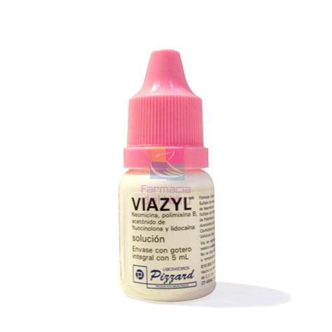 Viazyl Neomycin Polymyxin B Fluocinolone Lidocaine Sol 5ml Ear