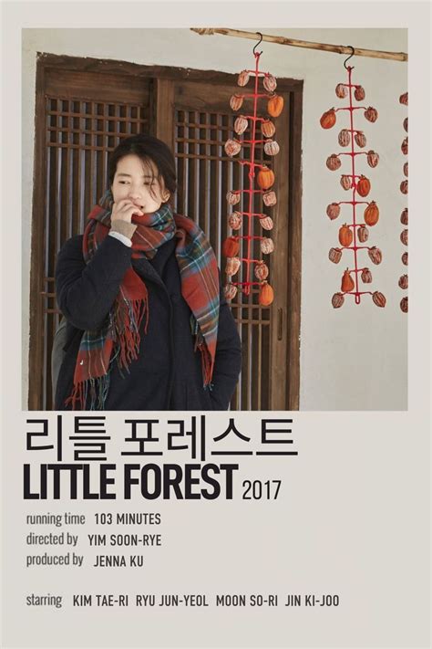 little forest movie poster | Movies to watch, Film posters minimalist ...