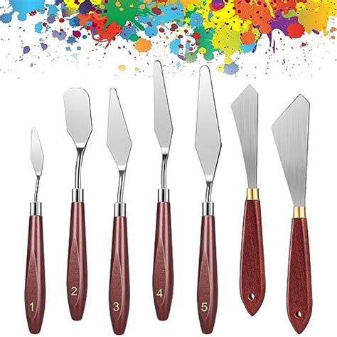 Meeden Pcs Palette Knives Stainless Steel Painting Knives Spatula