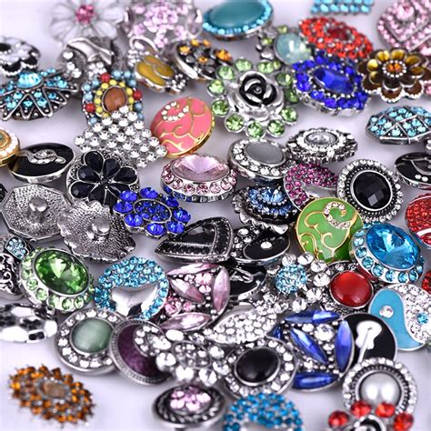 Papapress New Pcs Lot High Quality Mix Many Rhinestone Metal Mm