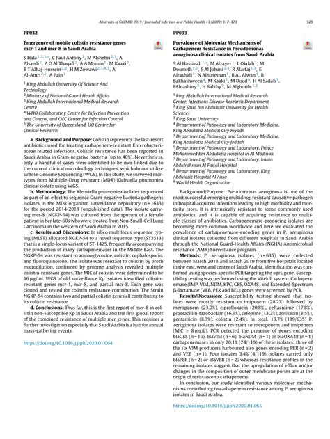 PDF Emergence Of Mobile Colistin Resistance Genes Mcr 1 And Mcr 8 In