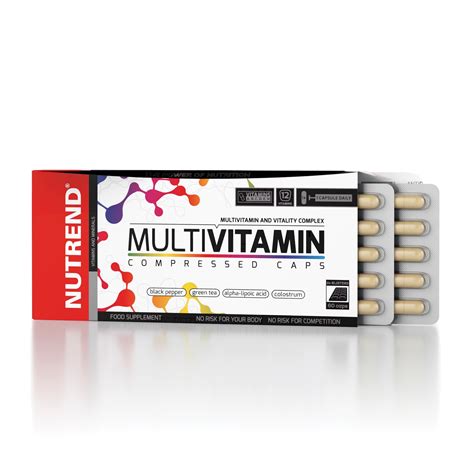 Nutrend Multivitamin Compressed Caps 60 Kapsul Proteini Si