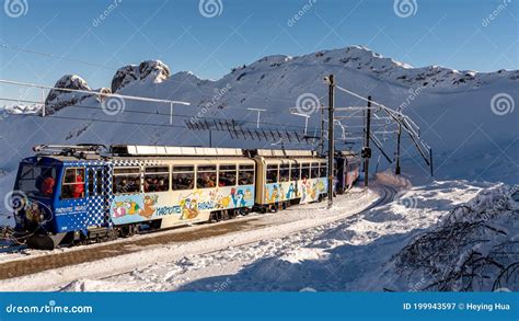 Rochers De Naye, Montreux / Switzerland : Marmots Paradise Cog Railway ...