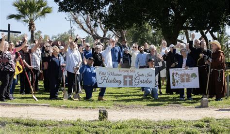 Old Mission Santa In S Breaks Ground On New Public Healing Garden La