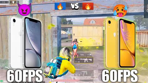 Iphone Xr 60fps Vs 60fps 1v1 Battle🔥 Iphone Xr Pubg Test In 2024