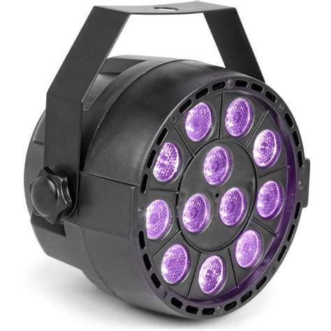 Max Partypar Uv X Leds W Lumi Re Noire Uv Boitier Plastique