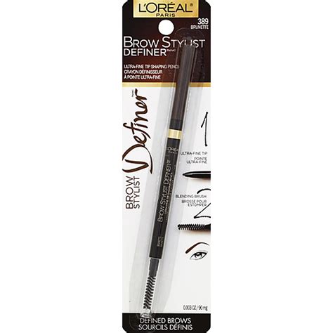 L Oreal Paris Brow Stylist Definer Waterproof Eyebrow Mechanical Pencil Brunette Oz
