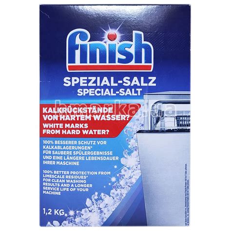 Купить Соль для посудомоечной машины Finish, 1.2 кг оригинал - Хмарка