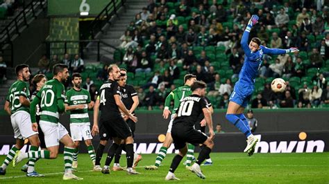 Sporting Termina Fase De Grupos Da Liga Europa Triunfo Convincente