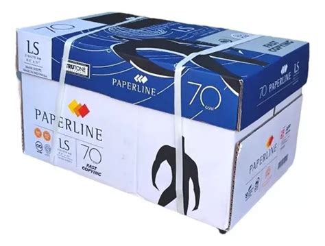 Caja De Hoja Blanca Carta Paperline 5000 Hojas 97 Blancura Envío Gratis